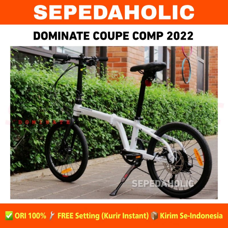 Sepeda Lipat DOMINATE COUPE COMP NEW 2022 20 Inch Alloy 9 Speed