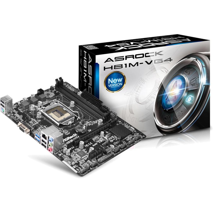 ASRock H81M-VG4 (LGA1150, H81, DDR3)