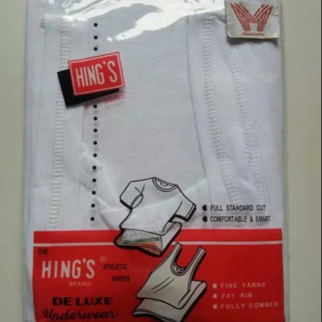 Singlet hings| singlet pria| kaos dalam hings Uk.38, 40, 42 singlet laki laki dewasa singlet anak la