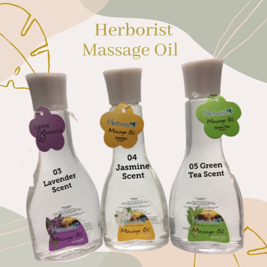 Herborist Massage Oil 150ml 5 Variasi ALL