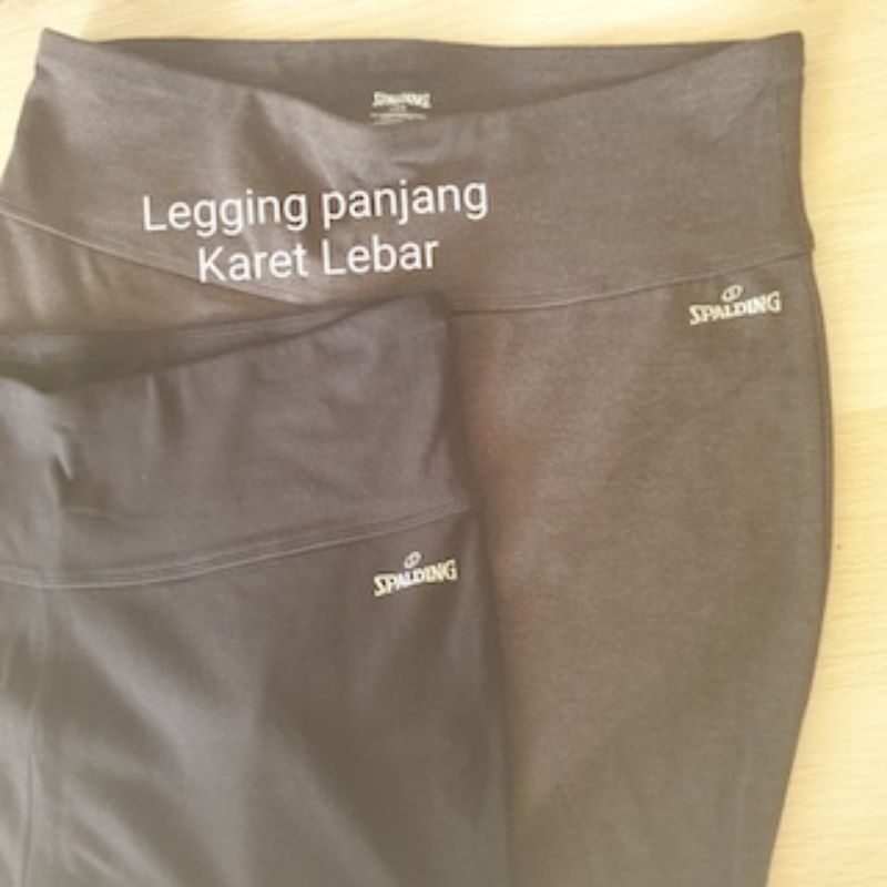 SPALDING Cotton 2419 Leging Celana Senam Celana Olah Raga Original Branded