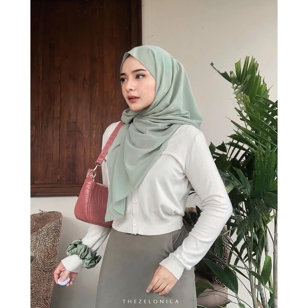 Zelonica Marie Cardigan Bahan Rajut