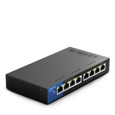 Networking Linksys Switch 8 Port Gigabit 10/100/1000 Mbps - LGS108-AP