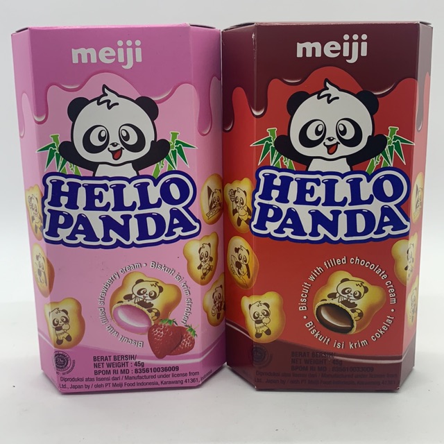 

Hello Panda HeXa 42gr Coklat Strawberry