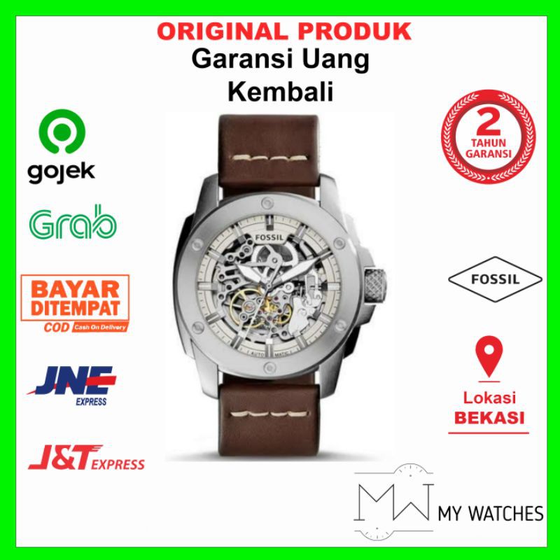 Jam Tangan Fossil Pria Me3083 Modern Machine Automatic Original