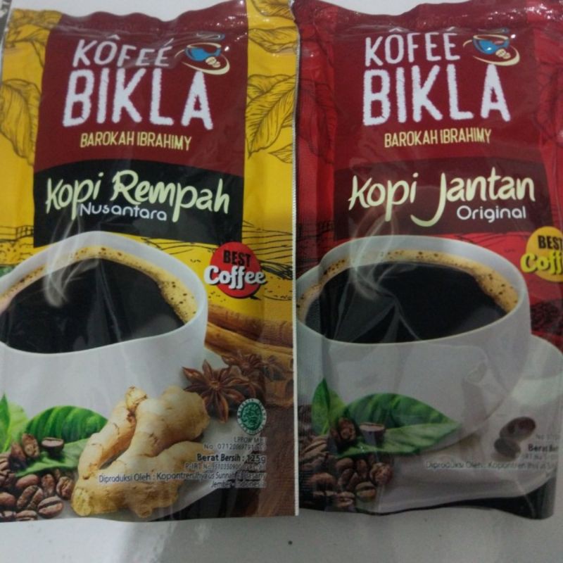 Kopi BIKLA coffee / kopi rempah dan jantan 125 gr