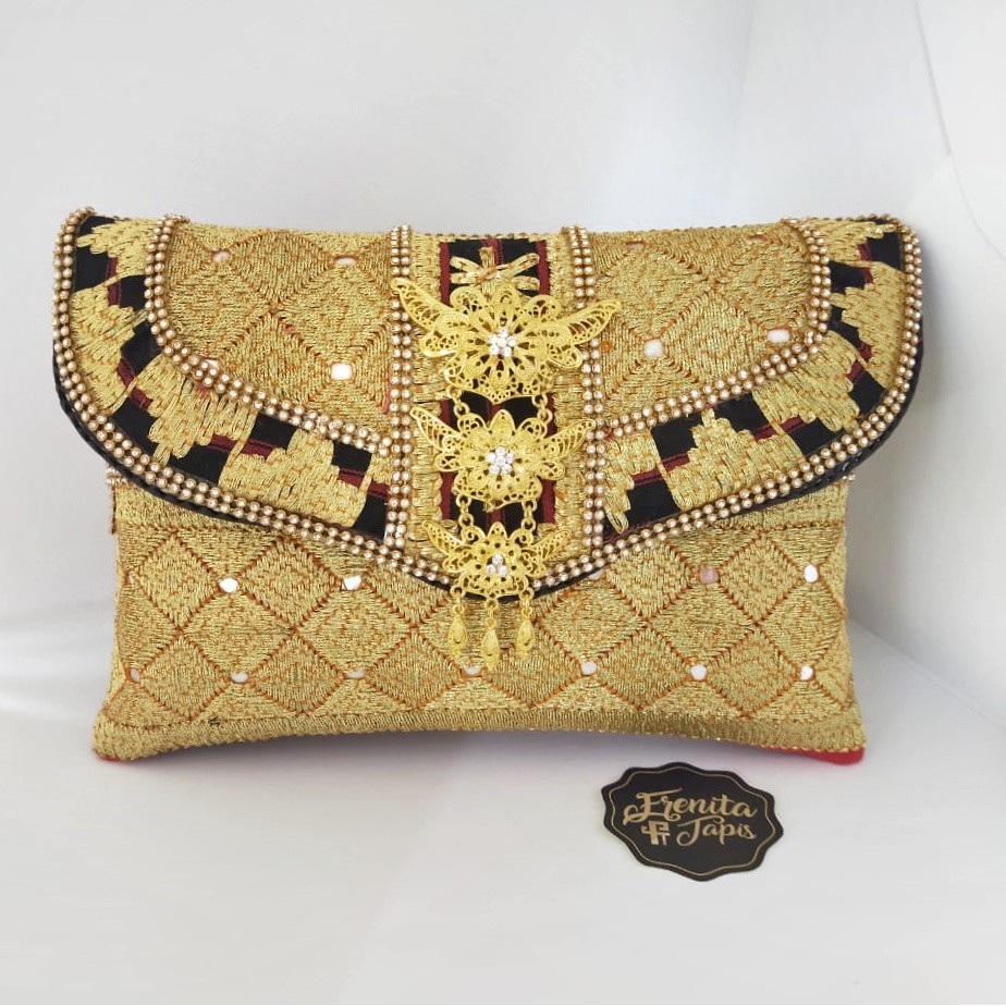 [BISA COD] Clutch Tapis Matakibau Lampung size S M L