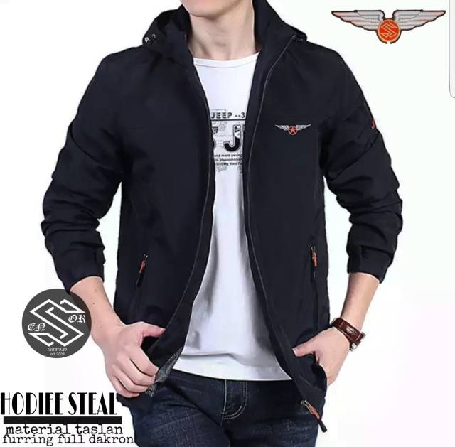 Drakstouns jaket bomber pria ORIGINAL - JAKET HODIE