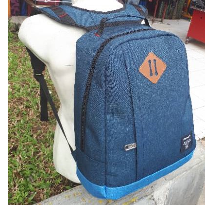 Ransel Nilon Tahan Air Wanita Warna Polos Baru Tas Sekolah Sederhana untuk Remaja Perempuan Tas Bahu Ransel Sekolah