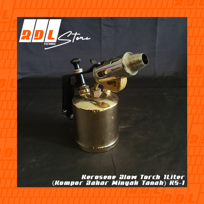 Kerosene Blow Torch 1Liter (Kompor Bakar Minyak Tanah) KS-1