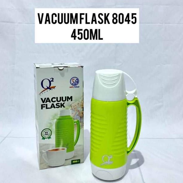 THERMOS AIR PANAS DINGIN / TERMOS AIR PANAS DINGIN VACUUM FLASK 450ML / TERMOS 450 ML Q2-8045 / Q2 8045