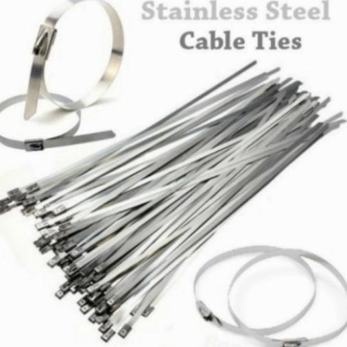 

Cable ties Stainless steel 4,6x350 isi 100pcs