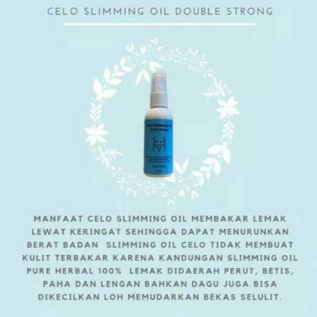 Slimming oil