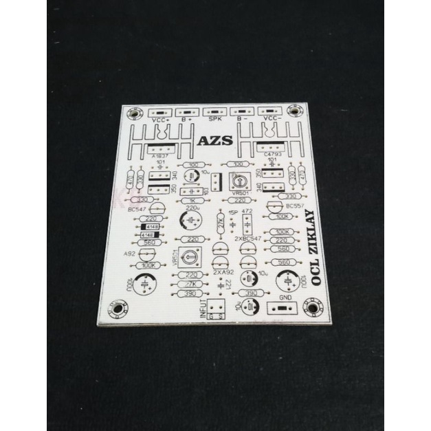 PCB Power Amplifier OCL BALAP OCL Ziklay Mono Fiber