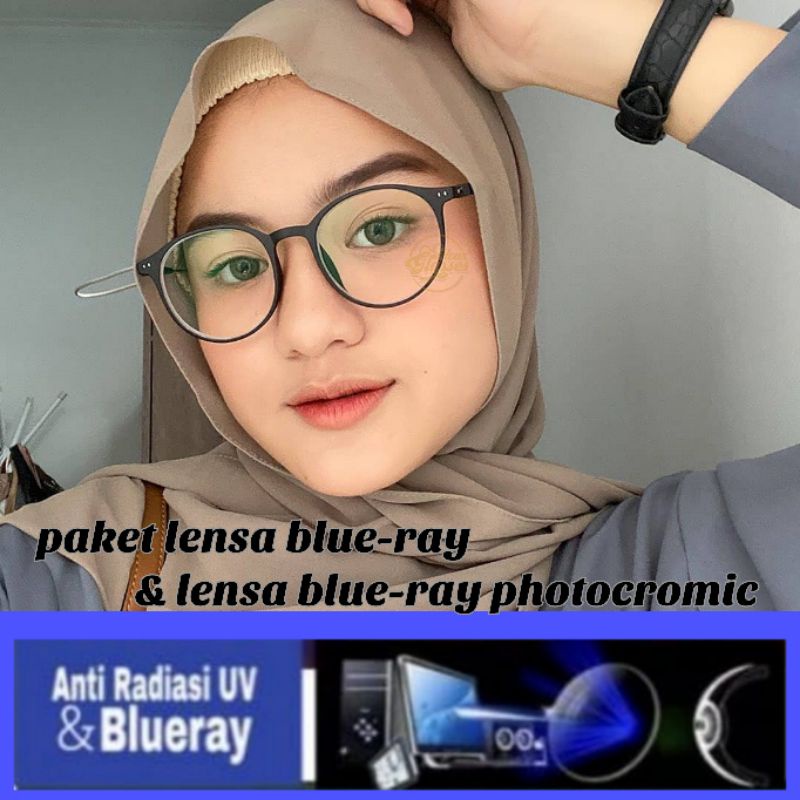 peket lensa blueray & lensa blueray photocromic