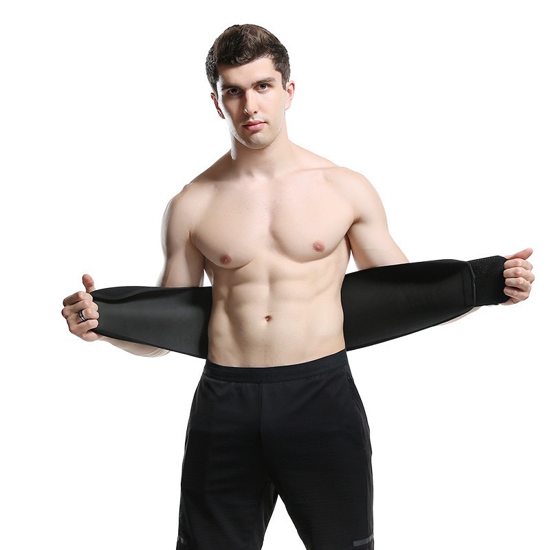 HB-837 sweat belt premium waist trimmer peramping pinggang / korset gym / pelindung pinggang