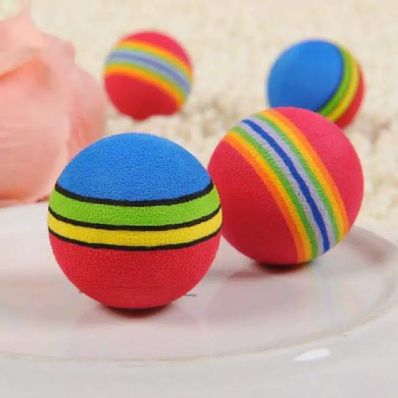 Rainbow Ball Mainan Kucing Cat Toys