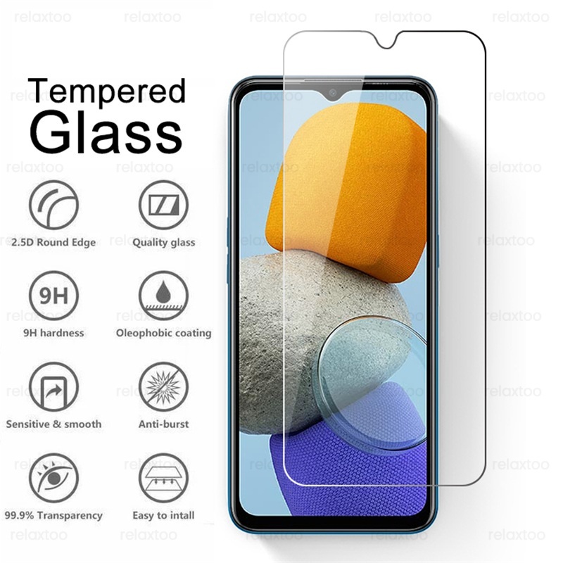 Pelindung Layar Tempered Glass Samsung Galaxy M23 M33 M53 Paket 2 in 1