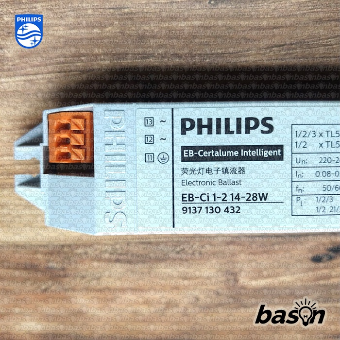 PHILIPS EBCi 1-2 14-28W 220-240V - Ballast Elektronik TL5 14 / 21 / 28 pengganti EBC