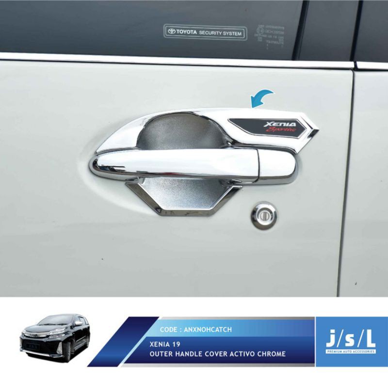 BUNDLING Tank Cover Outer Handle Chrome New Xenia 2019