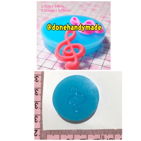 mold pastry cetakan kue cetakan resin cetakan clay mold music tone