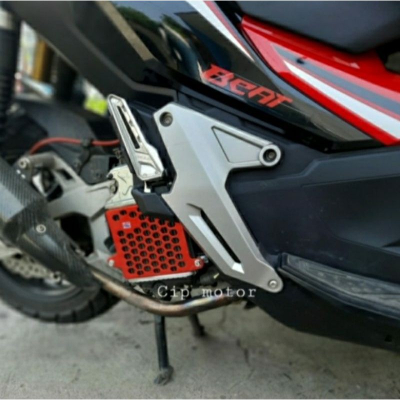 cover radiator cnc Adv Pcx Vario 150 sarang lebah HRC