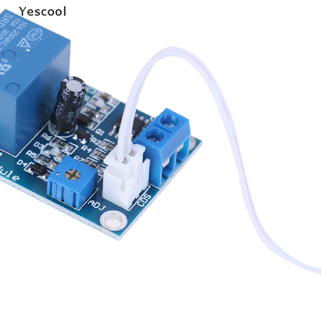 Yescool Modul relay photoresistor DC5 / 12v xh-m131 sensor Deteksi Cahaya