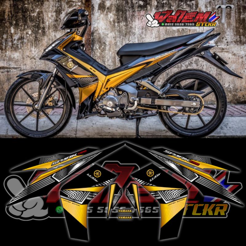 STRIPING JUPITER MX OLD MODEL SPARK 135