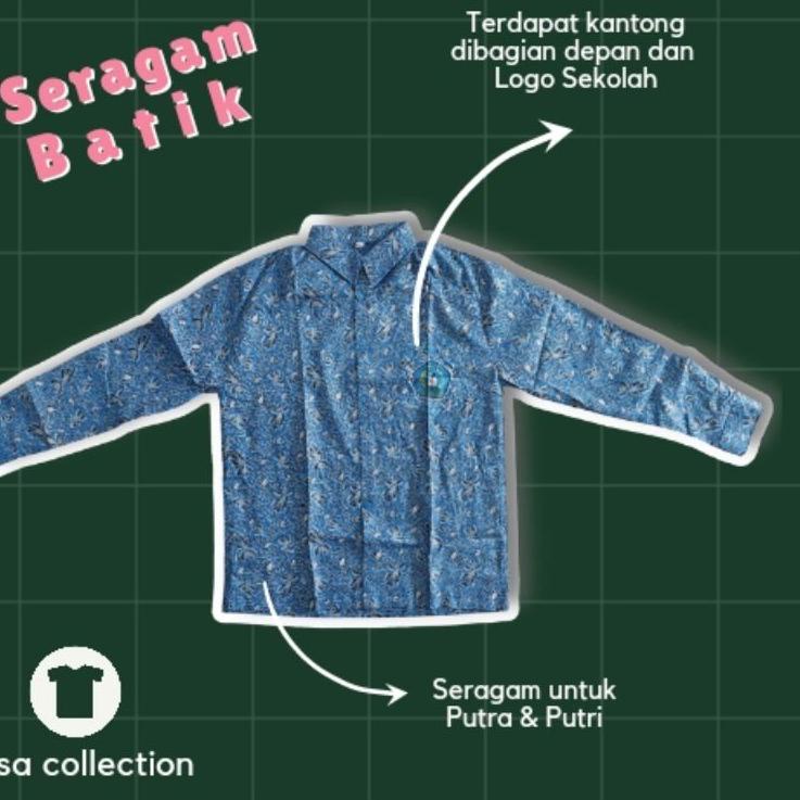 Banyak Dipakai.. Seragam Batik SMPN 5 Tamsel (Kls 7,8,9)