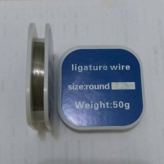 Kawat ligature wire 0.20mm - 0.25mm