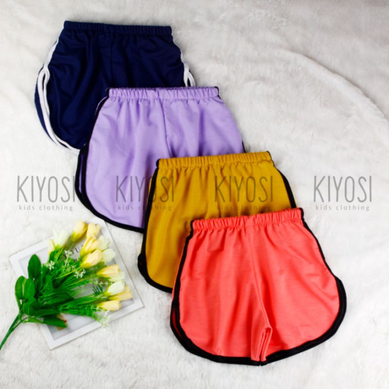 Celana Pendek Anak Muniko Babyterry / Hotpants Anak Muniko / Celana Anak Perempuan Polos 1-5 Tahun