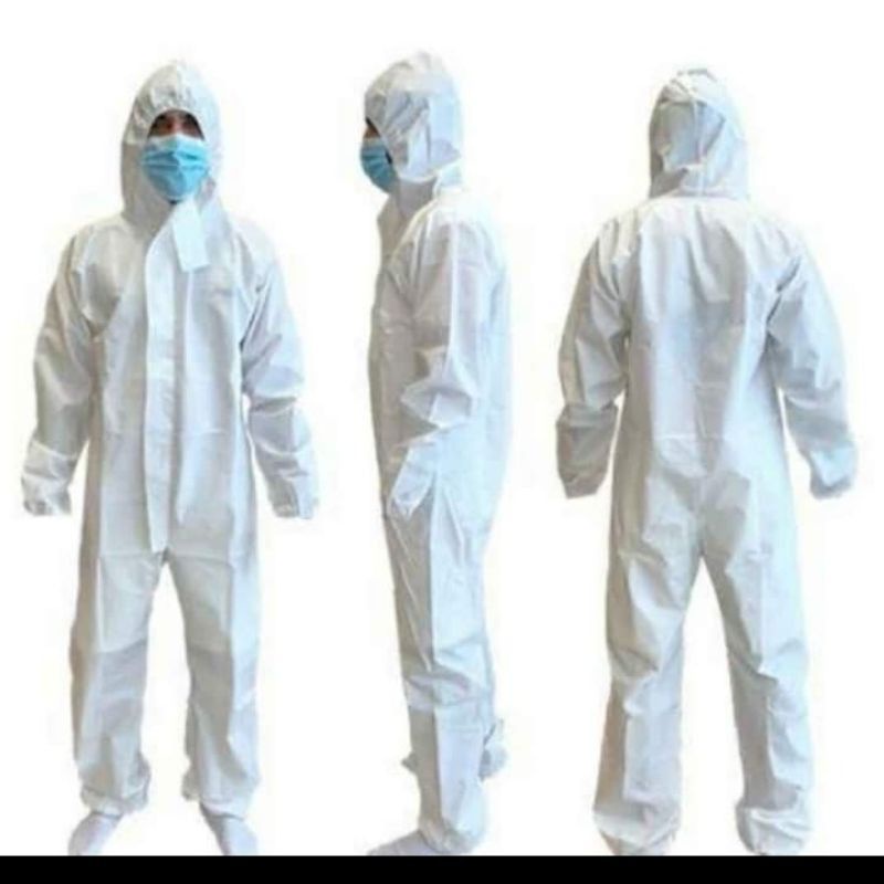 Harga Promoo, Murah..1 set APD, baju hazmat, sarung tangan , nurse cup. Apron