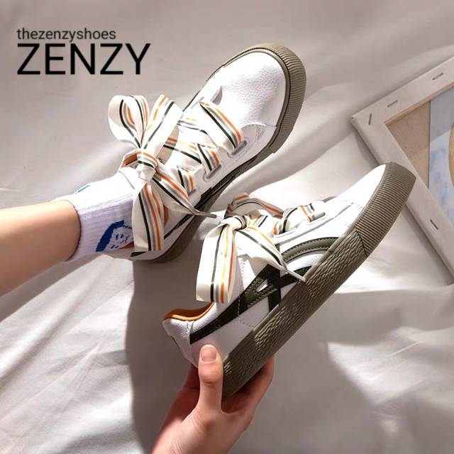 Zenzy Amiko Shoes Korea Design - Sepatu Casual