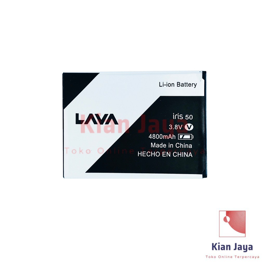 Baterai Hp Lava Iris 50 LBI12000025 Original Double Power Battery Batre Batrai