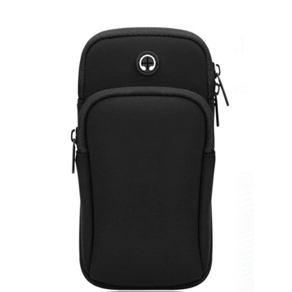 Sport Arm Band - Tas Lengan Olahraga-Hitam