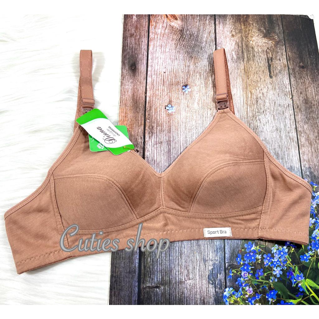 SPORT BRA DINA HARIAN UNTUK WANITA DEWASA, sz 34-46