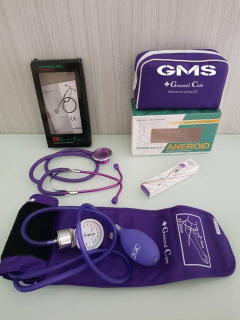 Paket Tensi Aneroid + Stethoscope + Thermometer