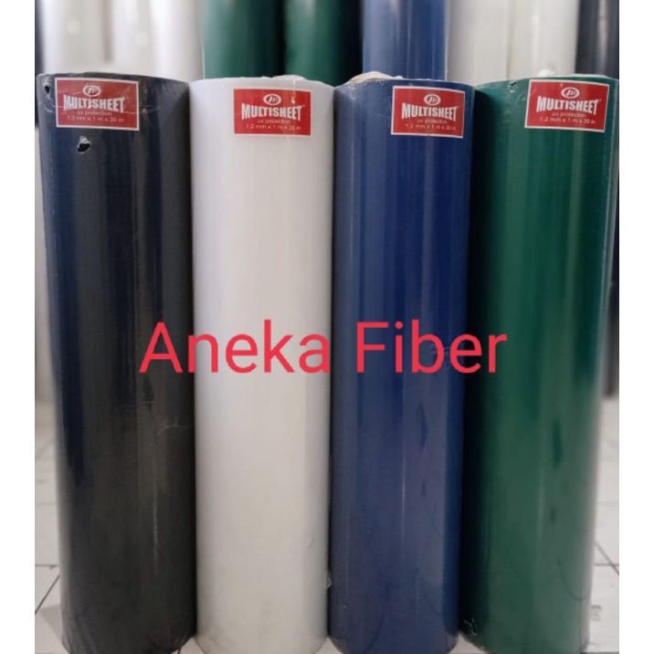 Fiber pagar Multisheet tebal 1.2mm harga per meter