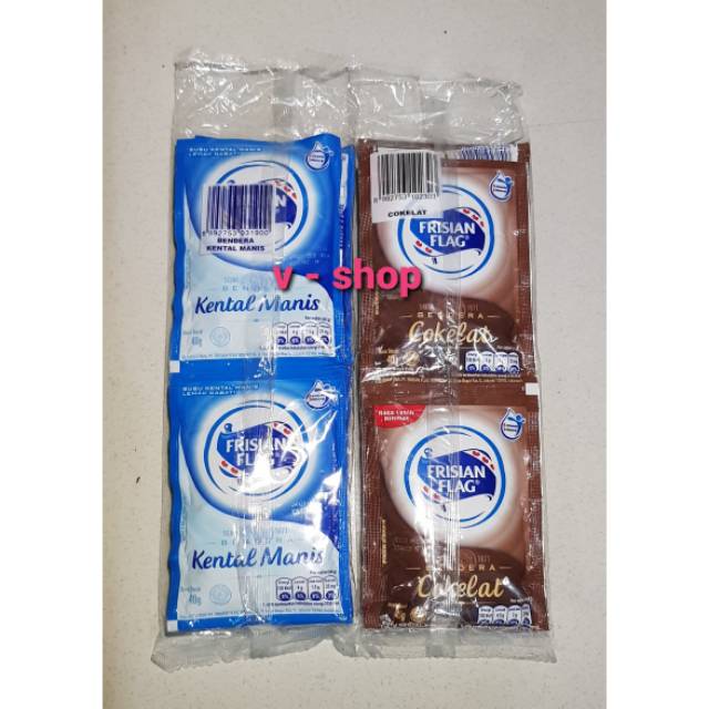 

Susu Kental Manis Frisian Flag 40gr (6 sachet)