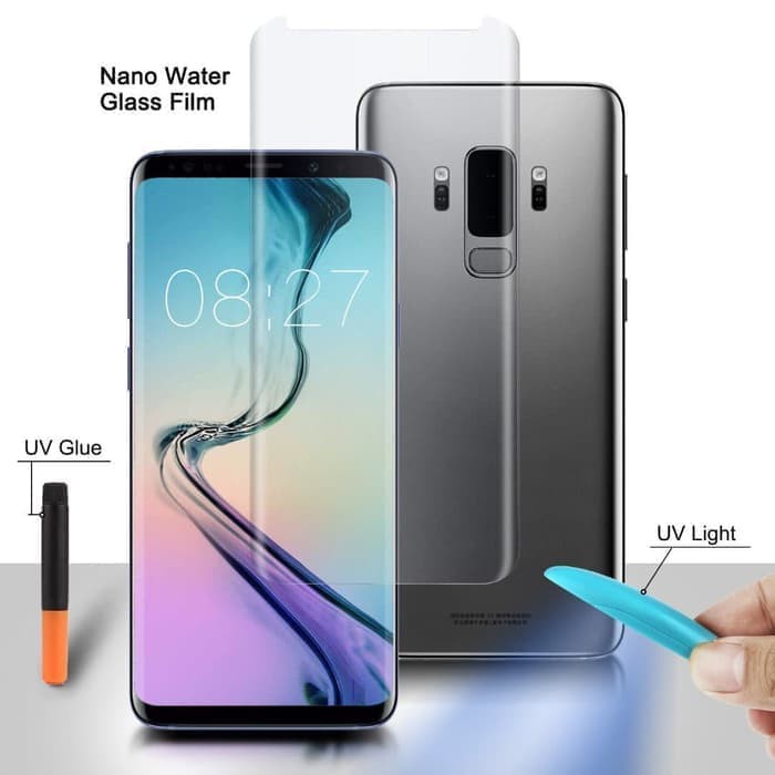 SAMSUNG S10 / S10+ S10 PLUS UV NANO OPTICS LIQUID TEMPERED GLASS - FULL COVER GLUE