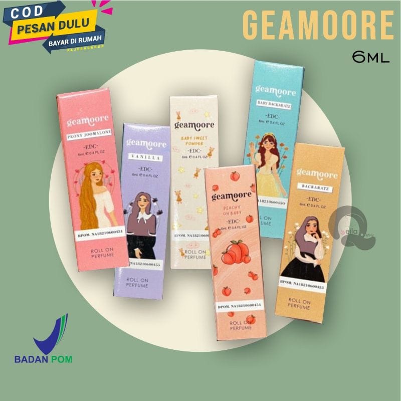 PARFUM GEAMOORE INSPIRED BPOM 6 ML &30 ML