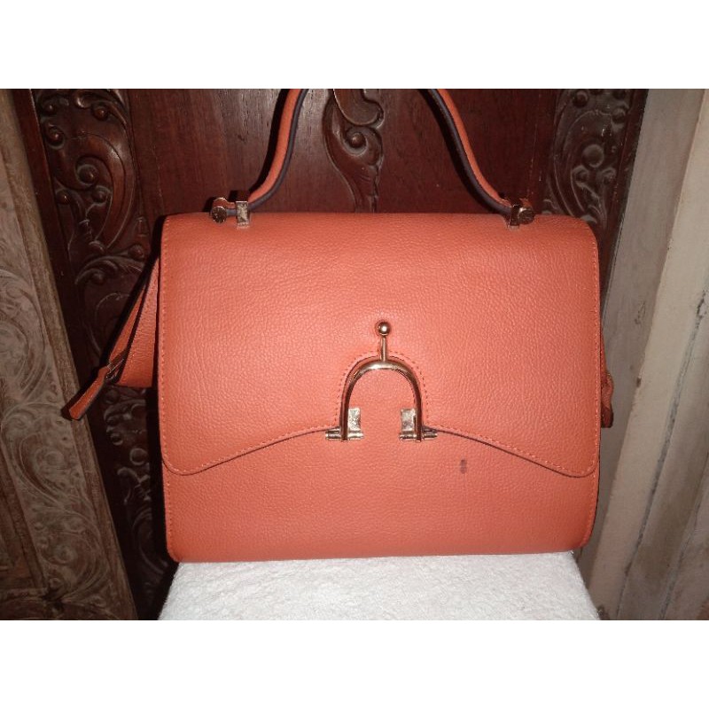 Tas kulit asli ala hermes preloved