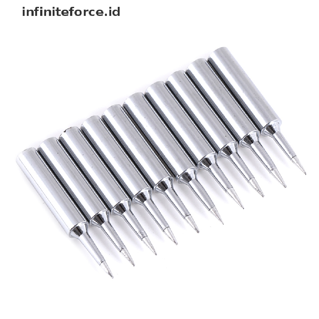 (Infiniteforce.Id) 10pcs / Set Kepala Solder Besi 900m-t-i Untuk Alat Pertukangan