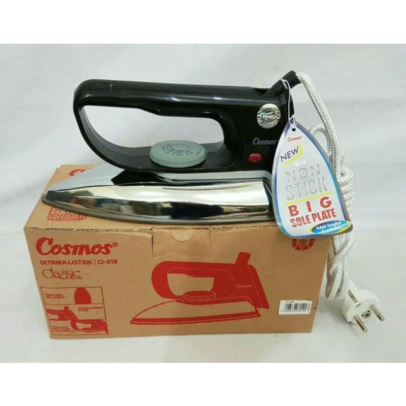 Setrika COSMOS CI - 318 iron stainless steel