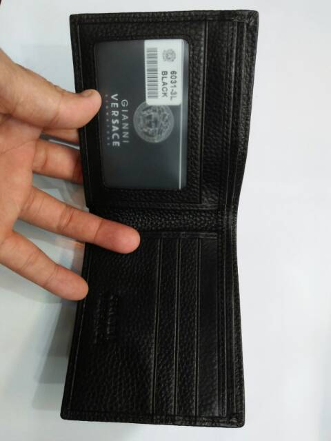 Dompet cowok vercase import kulit asli lipat