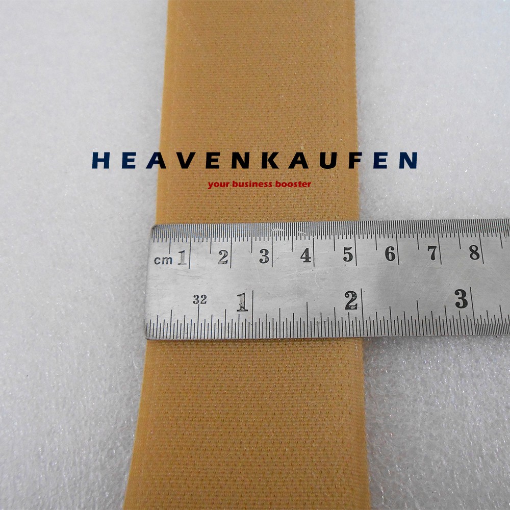 Velcro Kretekan Prepetan Hook And Loop Lebar 5 cm Warna Cream Khaki Harga Per Meter