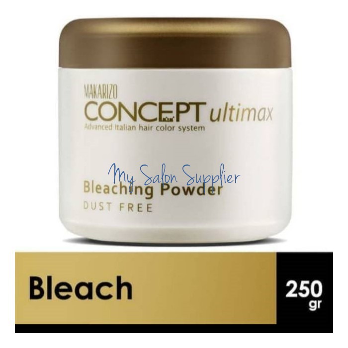 Makarizo Concept Ultimax Bleaching Powder Rambut Dust Free 250g