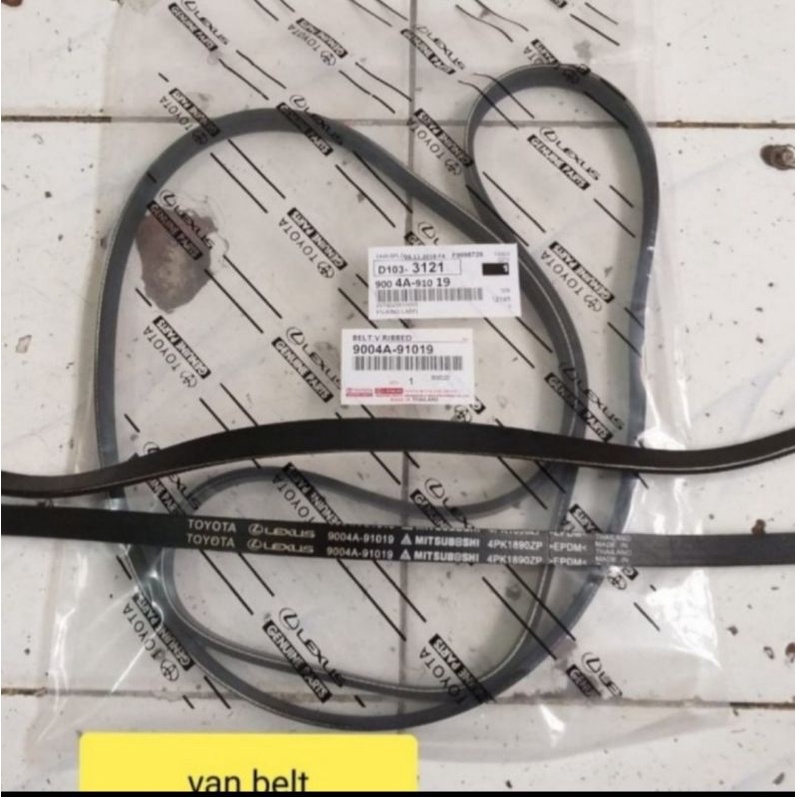 fanbelt tali kipas avanza xenia 1.3