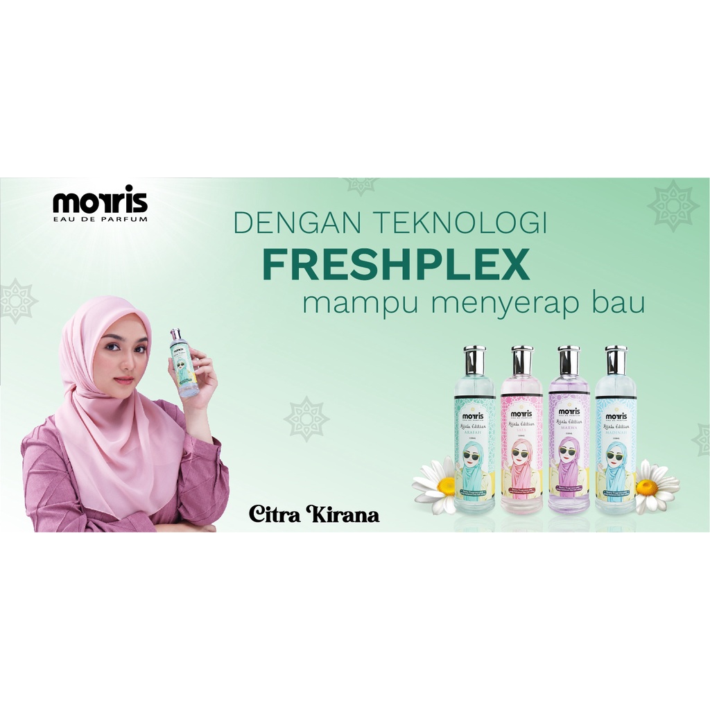 MORRIS EDP Eau de Parfum HIJAB Edition ❤ jselectiv ❤ Parfum Minyak Wangi MORRIS - ORI✔️BPOM✔️COD✔️