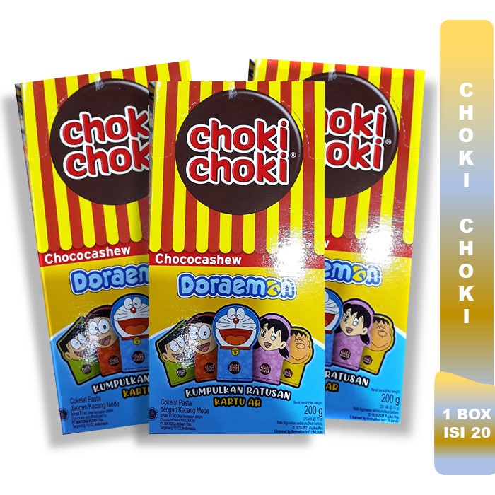 

CHOKI CHOKI CHOCOCASHEW | 1 BOX ISI 20